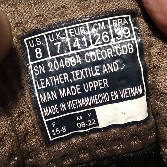 Skechers Hiking Shoe Low Profile Terraform-Selvin Goodyear Rubber Men's Size 8 - Picture 12 of 12